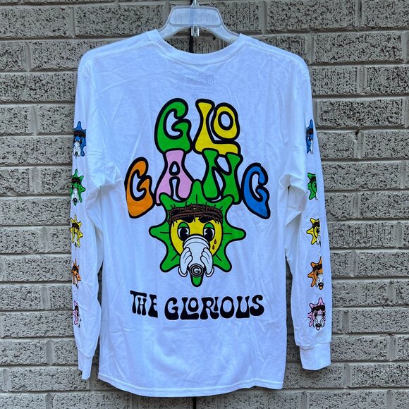 Glo Gang Gloriousful LS Tee NWT Large DEADSTOCK - Picture 2 of 3